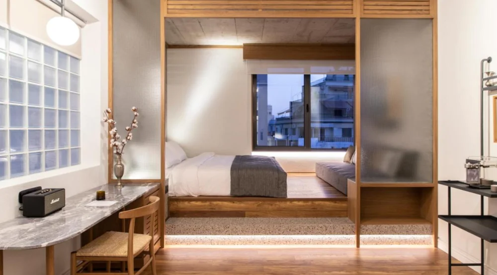 Extra Large Room with Side Acropolis View at Ergon House