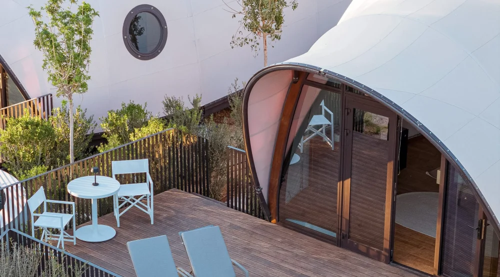 Couples Cabana at 91 Athens Riviera, The Resort