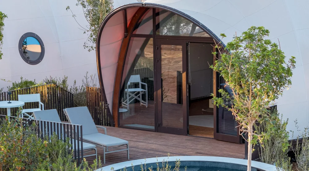 Couples Cabana with Plunge Pool at 91 Athens Riviera, The Resort