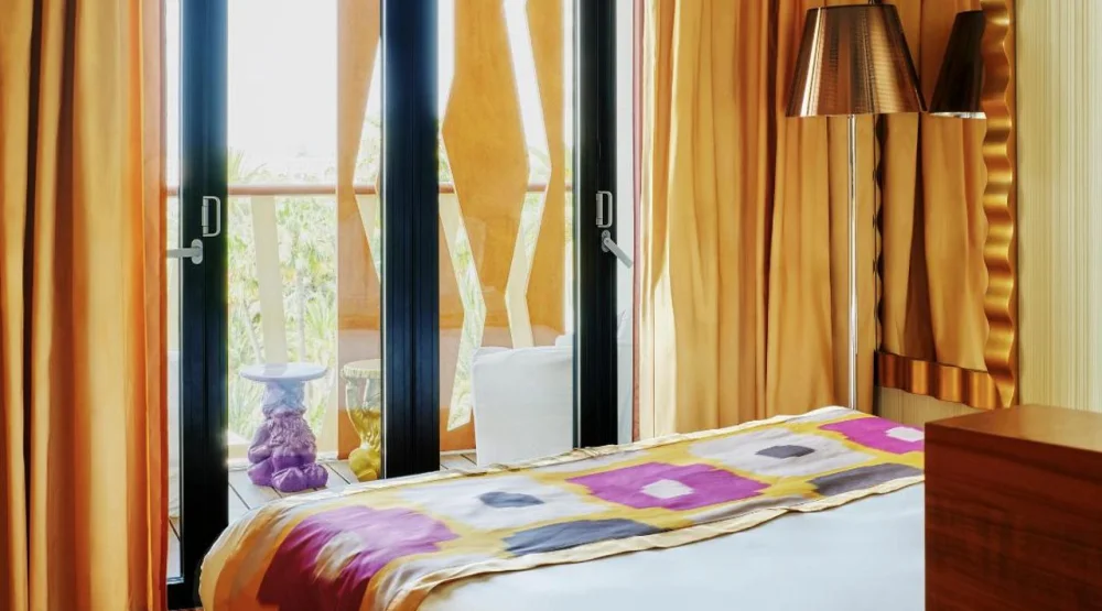 Deluxe Double Room with Garden View at Bohemia Suites & Spa