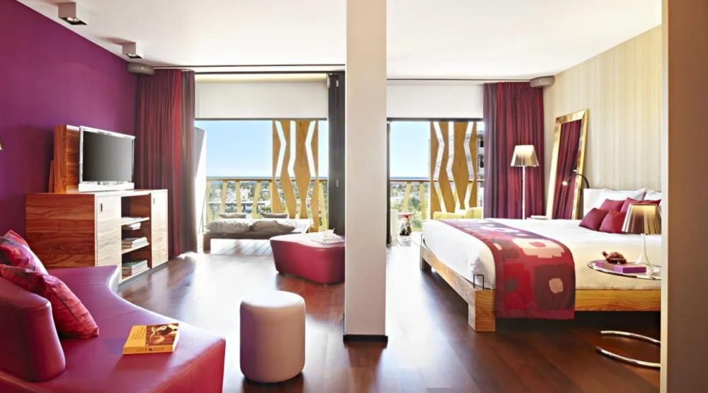 Junior Suite with Garden View at Bohemia Suites & Spa