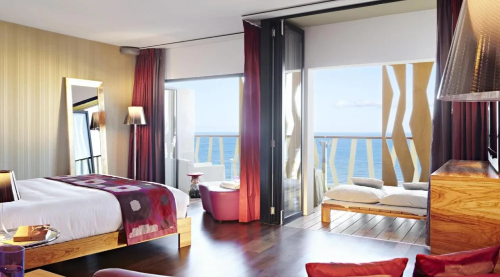 Junior Suite with Ocean View at Bohemia Suites & Spa