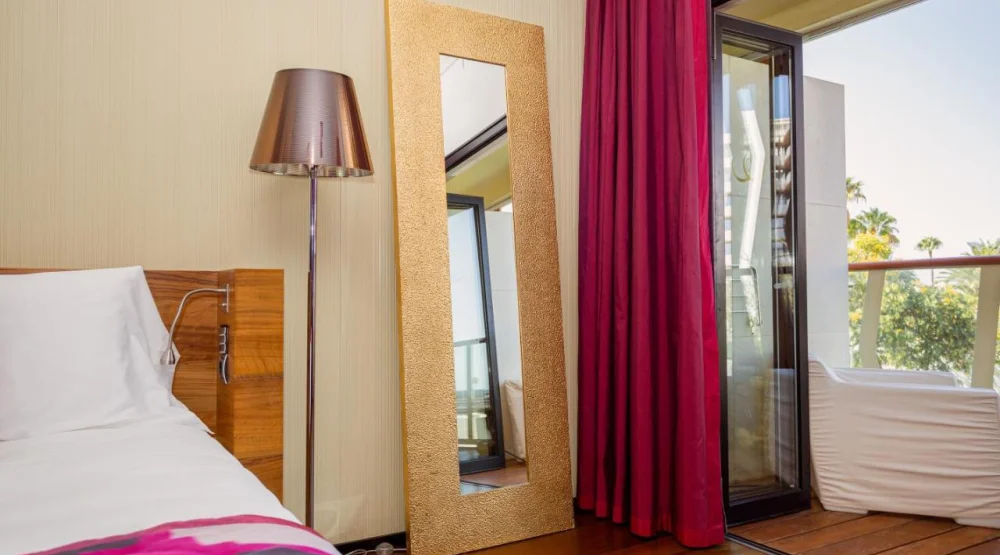Double Room with Garden View at Bohemia Suites & Spa