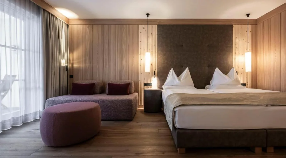 Superior Double Room Dependence at Adler Spa Resort Dolomiti