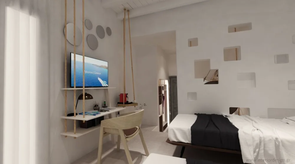 Unique Junior Suite Courtyard View at Absolute Mykonos Suites & More