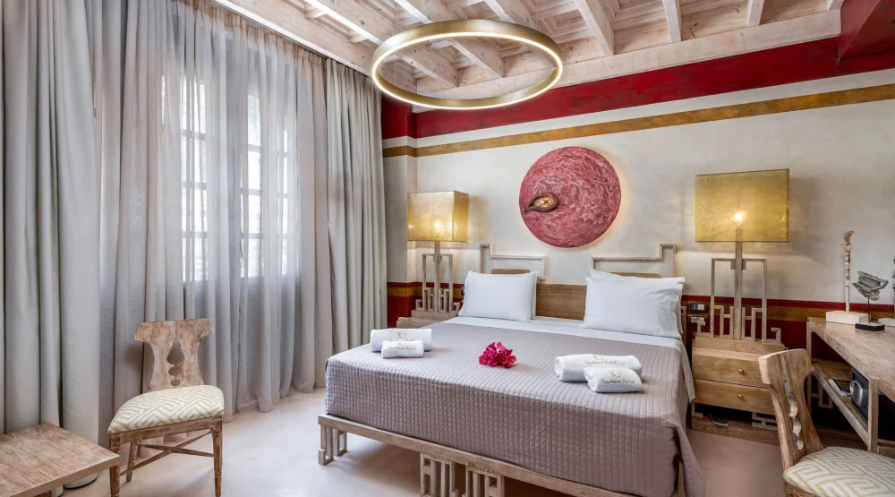 Superior Suite Ialyssos at 10GR Hotel & Wine Bar