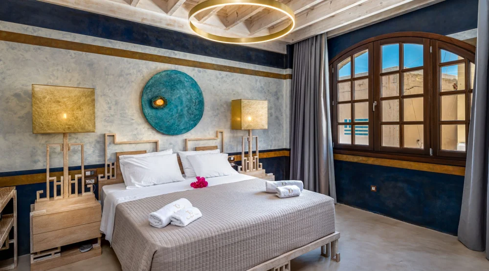Superior Suite Lindos with Hot Tub at 10GR Hotel & Wine Bar