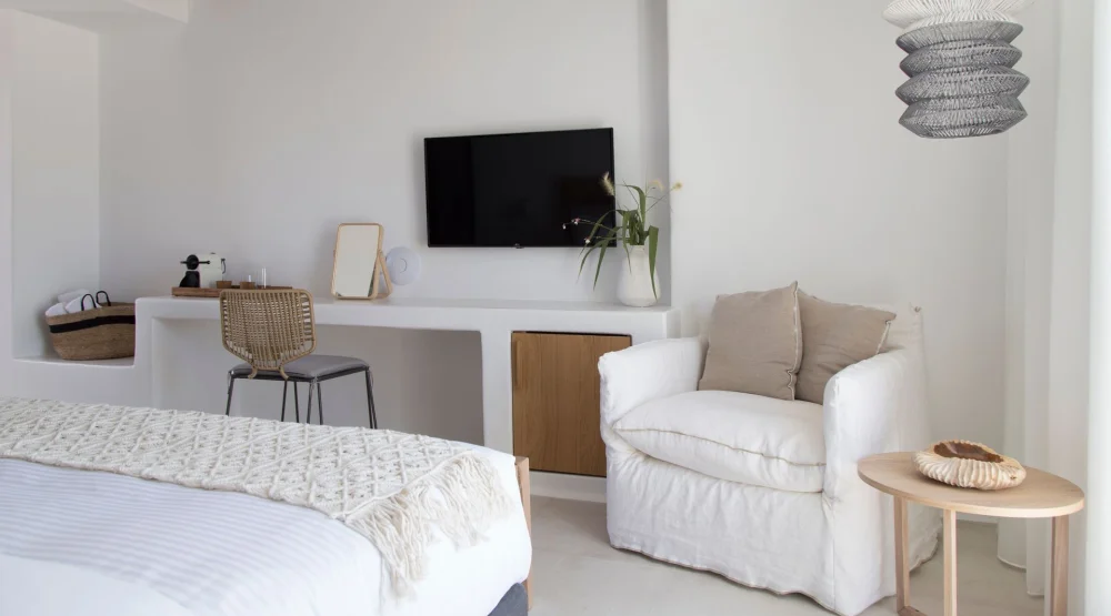 Superior Double Room Sea View at Adorno Beach Hotel & Suites