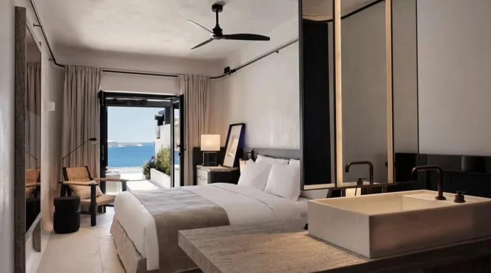 Junior Suite Sea View with Jetted Tub at Kalesma