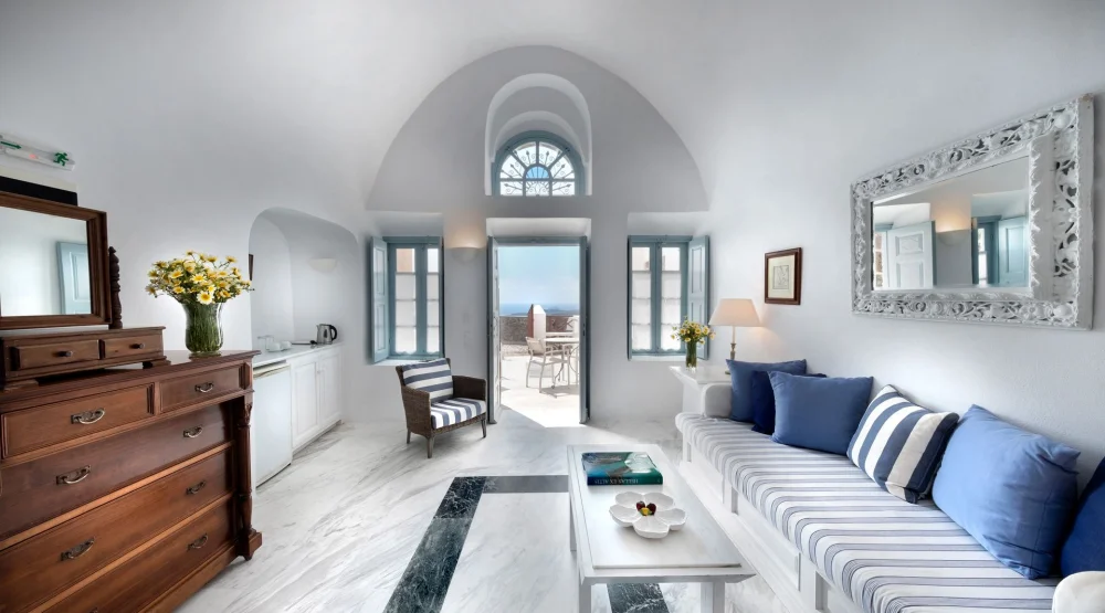 Authentic Santorinia Residence (family) at Aigialos Luxury Traditional Settlement