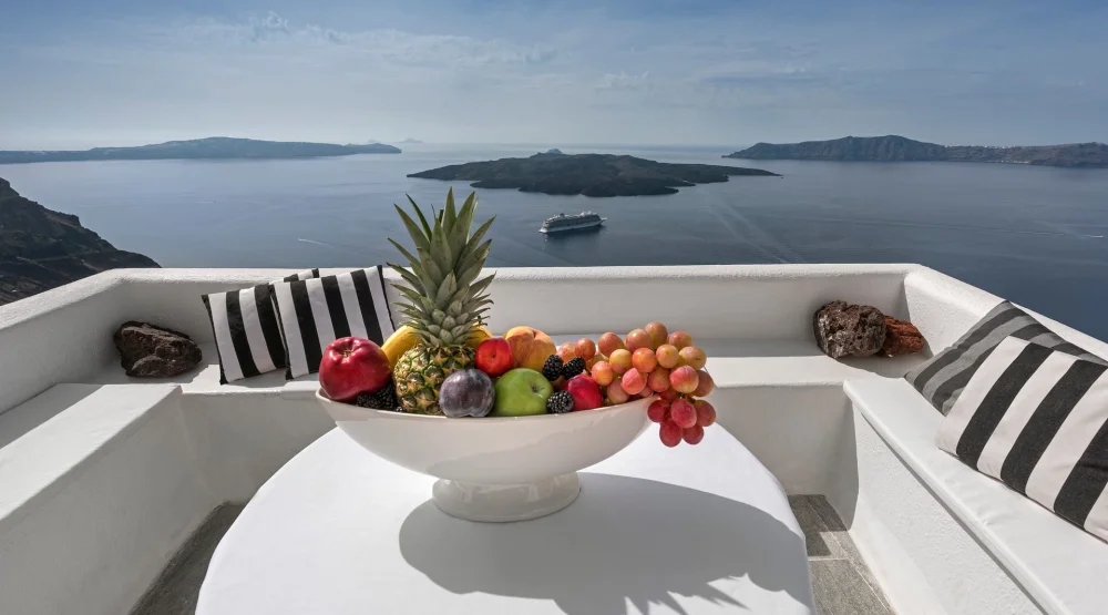 Panoramic Sunset View Suites at Aigialos Luxury Traditional Settlement