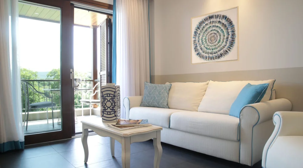 One Bedroom Suite with Sea View at Avaton Luxury Hotel & Villas Relais & Chateaux