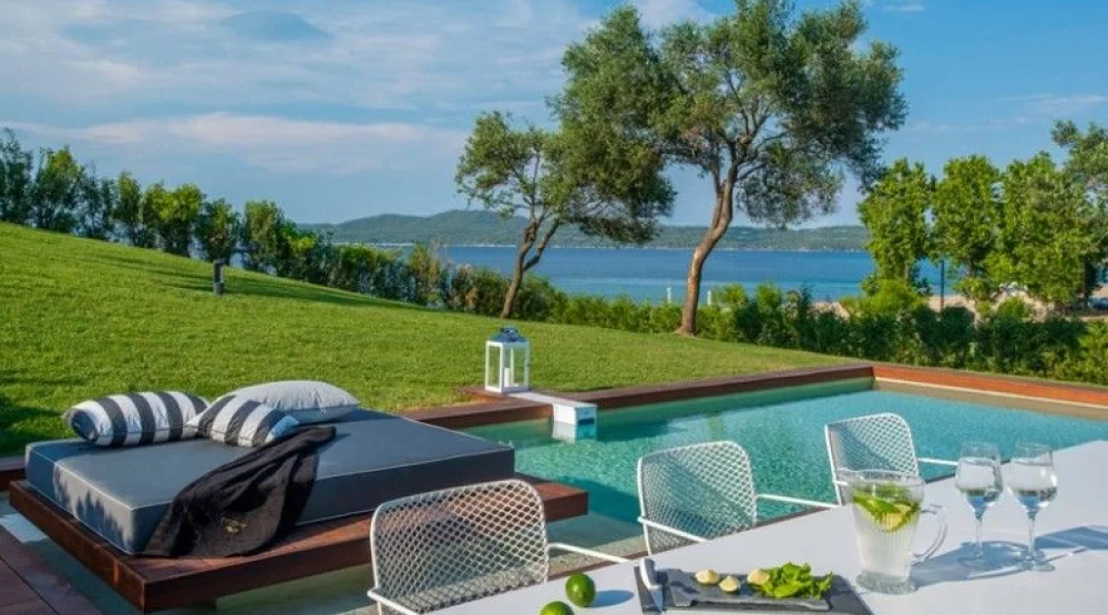 Presidential Villa with Private Pool & Garden at Avaton Luxury Hotel & Villas Relais & Chateaux