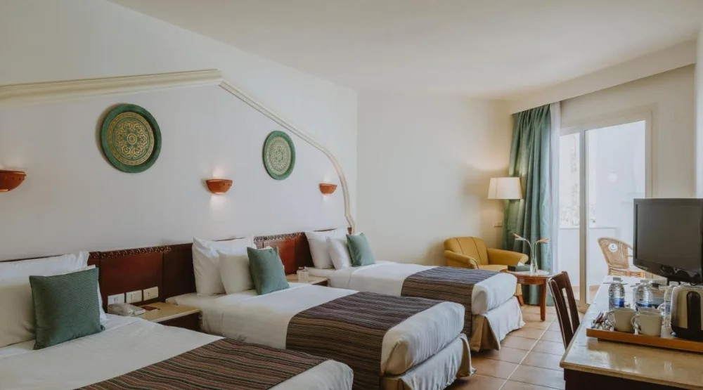 Superior Pool View Triple Room at Baron Palms Sharm El Sheikh Hotel