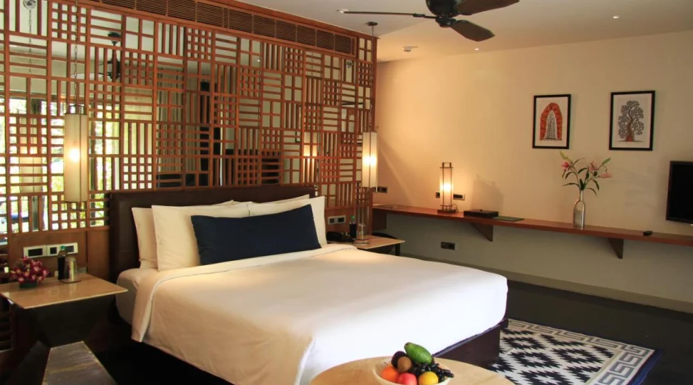 Diwa Club Room with Balcony and Pool View - Complimentary Majorda Beach Shuttle Service at Alila Diwa Goa
