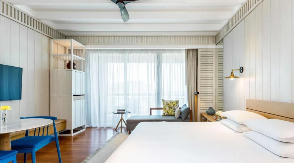 King Room with Pool View at Park Hyatt St. Kitts Christophe Harbour