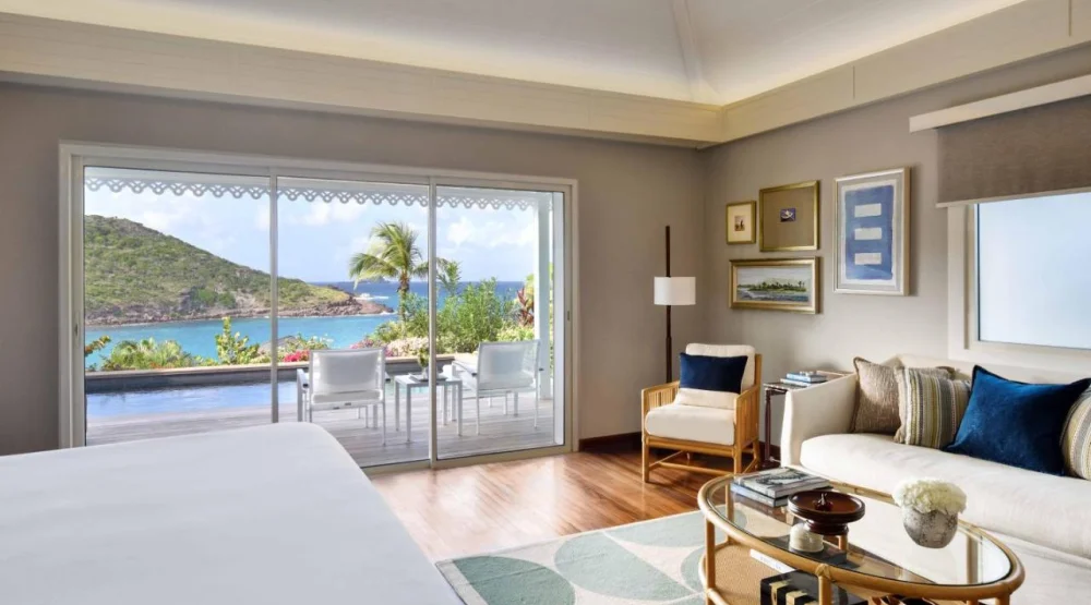 Ocean Bay Pool Room at Rosewood Le Guanahani St Barth