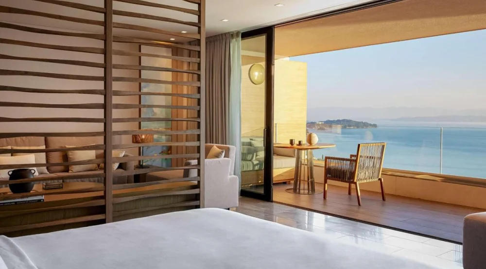 Ionian Seaview Junior Suite at Angsana Corfu Resort & Spa