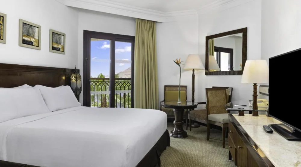 One Bedroom Guest King Room with River View at Hilton Luxor Resort & Spa