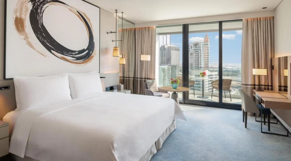 Deluxe Marina City View Room with Balcony at Address Beach Resort Dubai