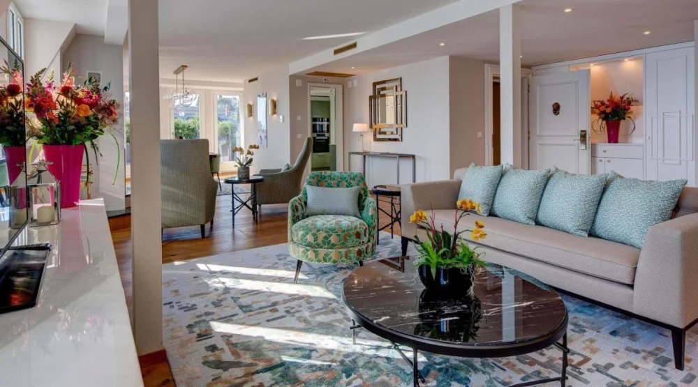 Penthouse Suite at Fairmont Le Montreux Palace