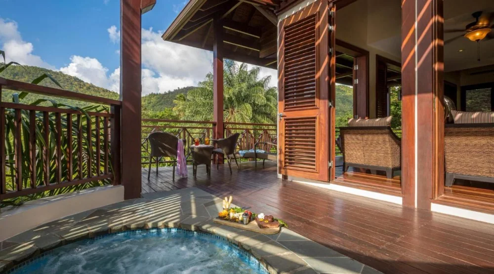 Penthouse Three Bedroom Residence with Plunge Pool at Zoetry Marigot Bay St Lucia
