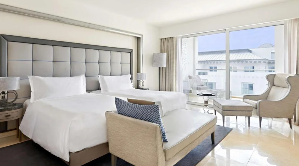 Deluxe Twin Room with Pool View at Conrad Algarve