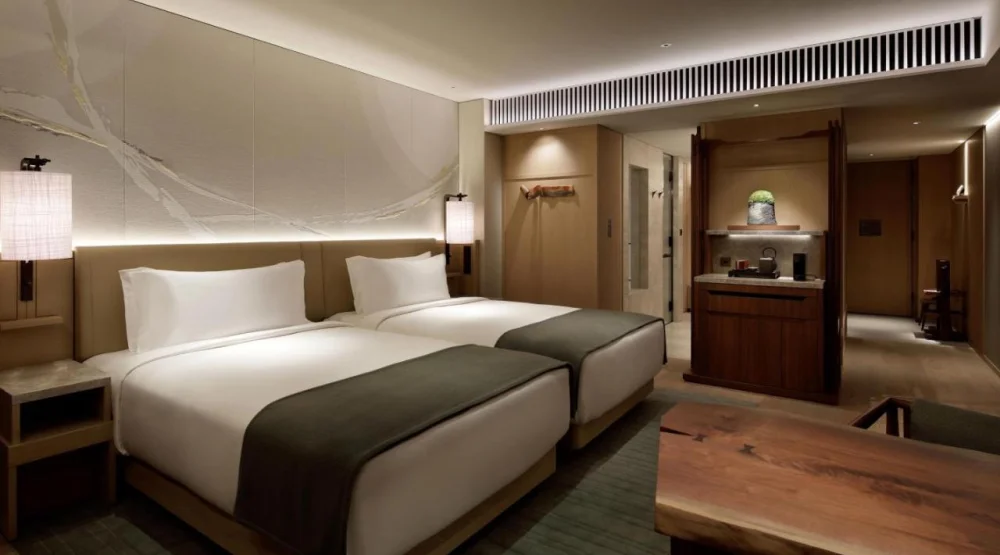 Deluxe Room (twin) at Hotel The Mitsui Kyoto, A Luxury Collection Hotel