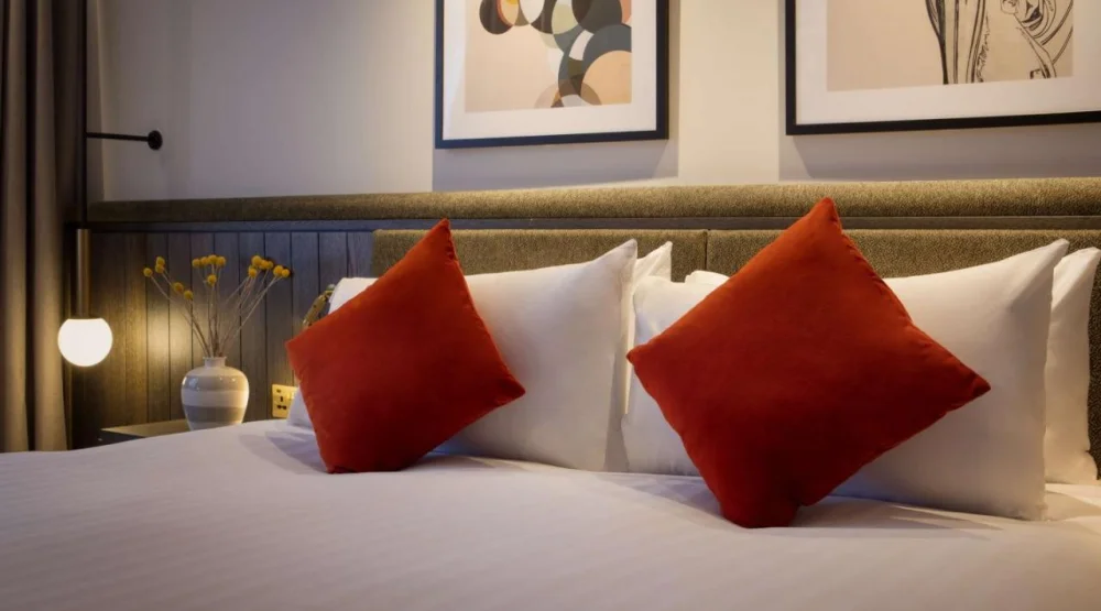 Deluxe King Room at The Samuel Ryder Hotel St Albans, Tapestry Collection Hilton