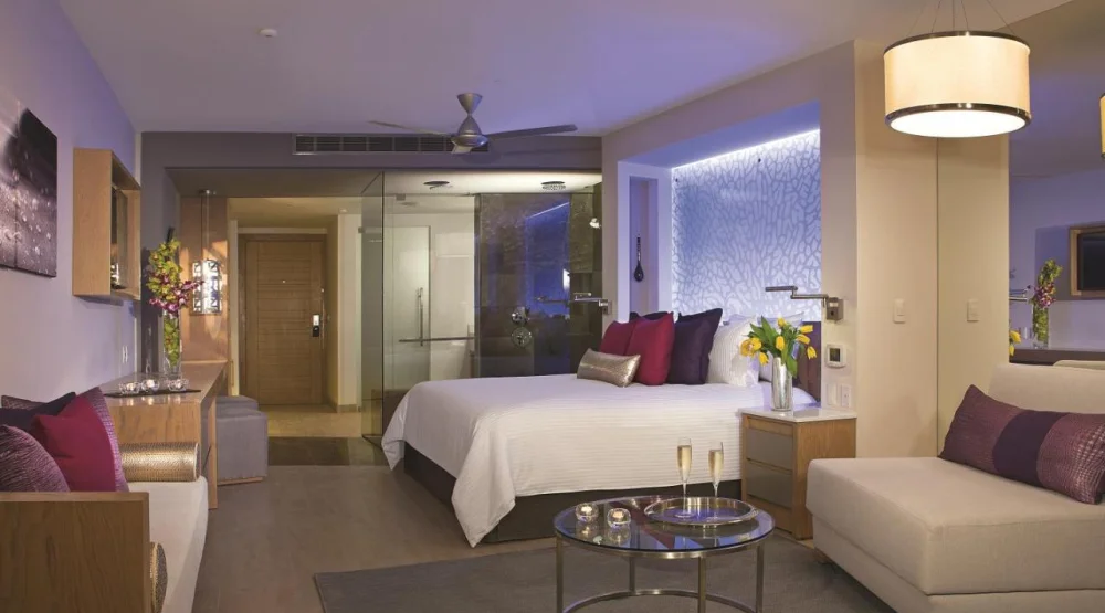 Allure Junior Suite Ocean View King at Breathless Riviera Cancun Resort & Spa