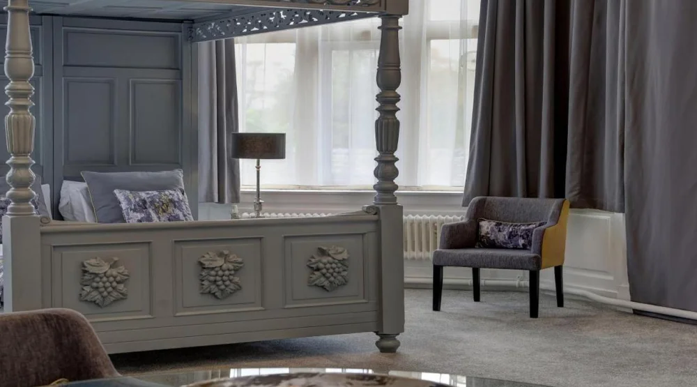 Suite with Four Poster Bed at Walworth Castle Hotel