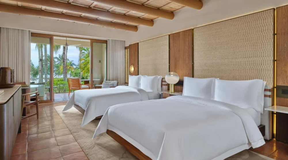 Deluxe Ocean View 2queen, Guest Room, Two Queen, Ocean View at The St. Regis Punta Mita Resort