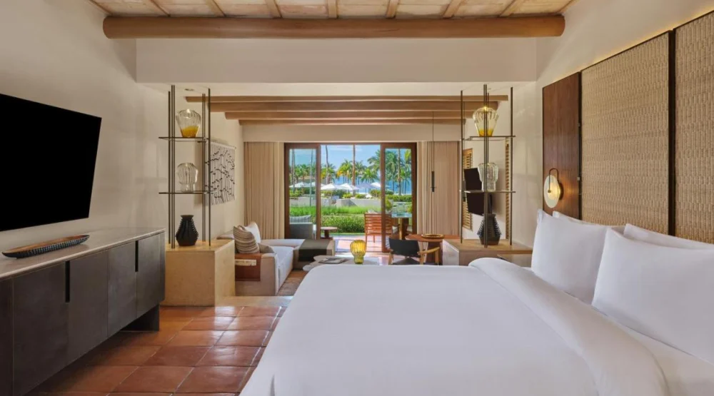 Junior Suite Ocean View, Junior Suite, One King, Ocean View at The St. Regis Punta Mita Resort
