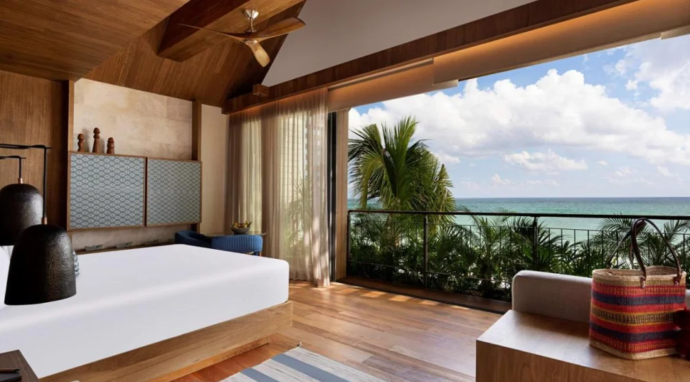 Oceanfront Balcony Pool Suite at Banyan Tree Mayakoba