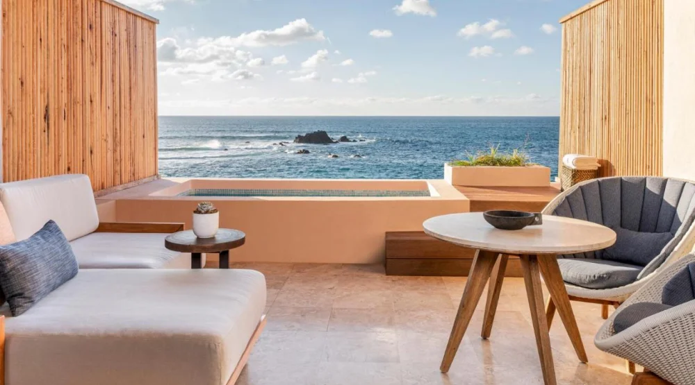 Oceanfront Plunge Pool Casita King Room at Four Seasons Resort Punta Mita