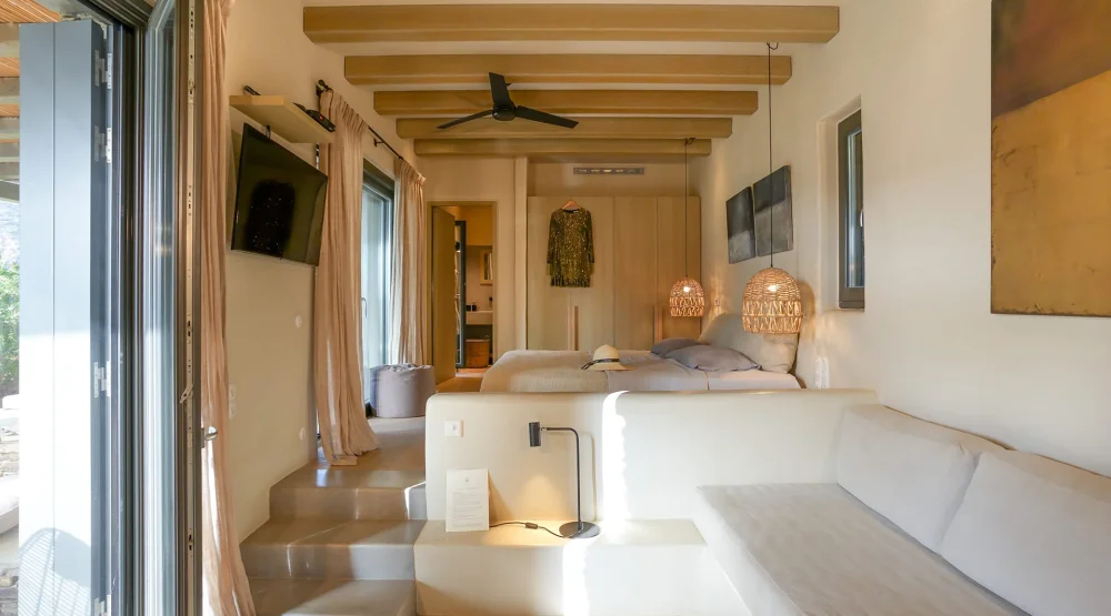 Dream House with Sea View at Onar Andros