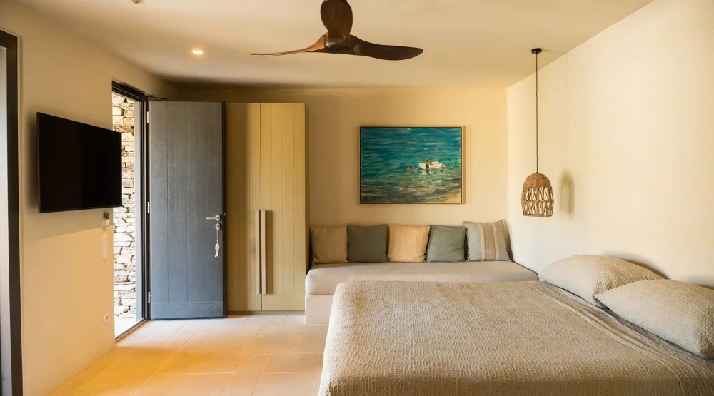 Hillside Suite with Sea View at Onar Andros