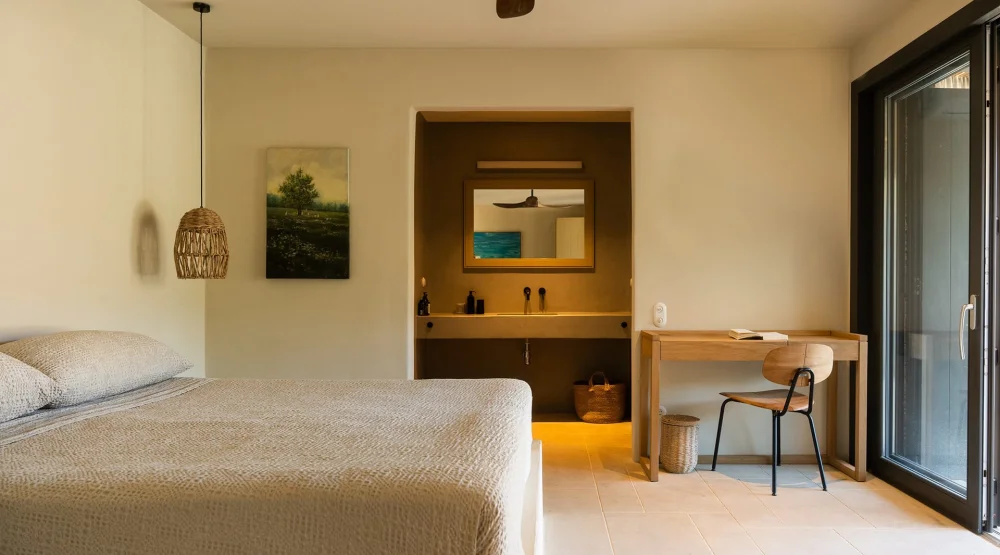 Hillside Suite with Private Pool at Onar Andros