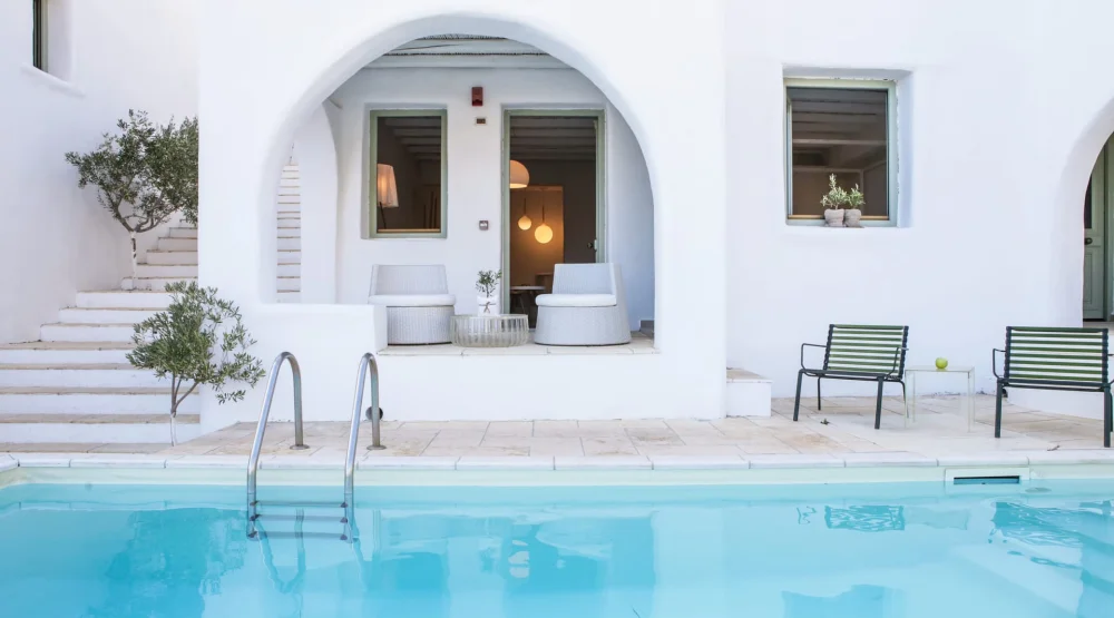 Grand Suite with Private Pool & Sea View at Pylaia Boutique Hotel & Spa