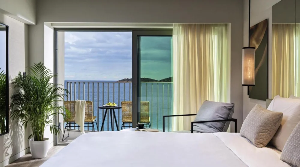 Deluxe Superior Front Sea View with Balcony at NIKO Seaside Resort MGallery