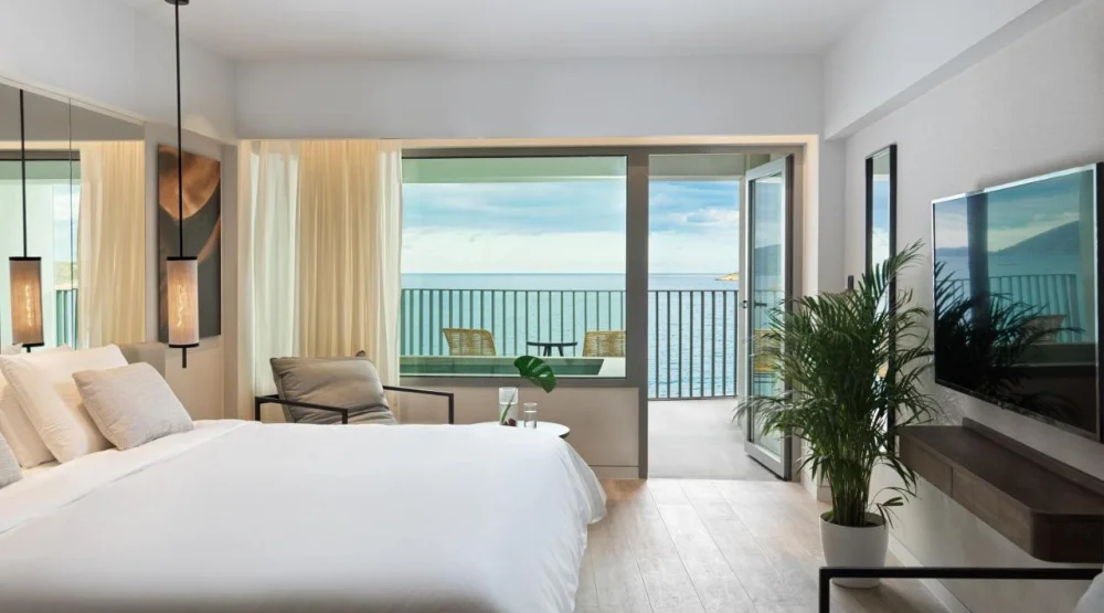 Junior Suite Front Sea View Plunge Pool at NIKO Seaside Resort MGallery