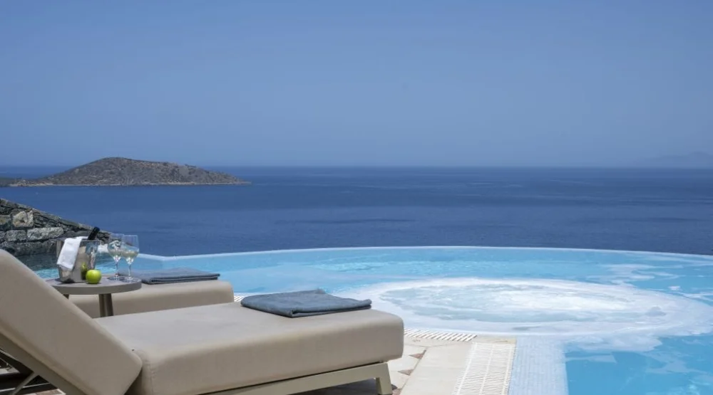 One Bedroom Imperial Spa Villa | Private Pool & Sea View at Elounda Gulf Villas