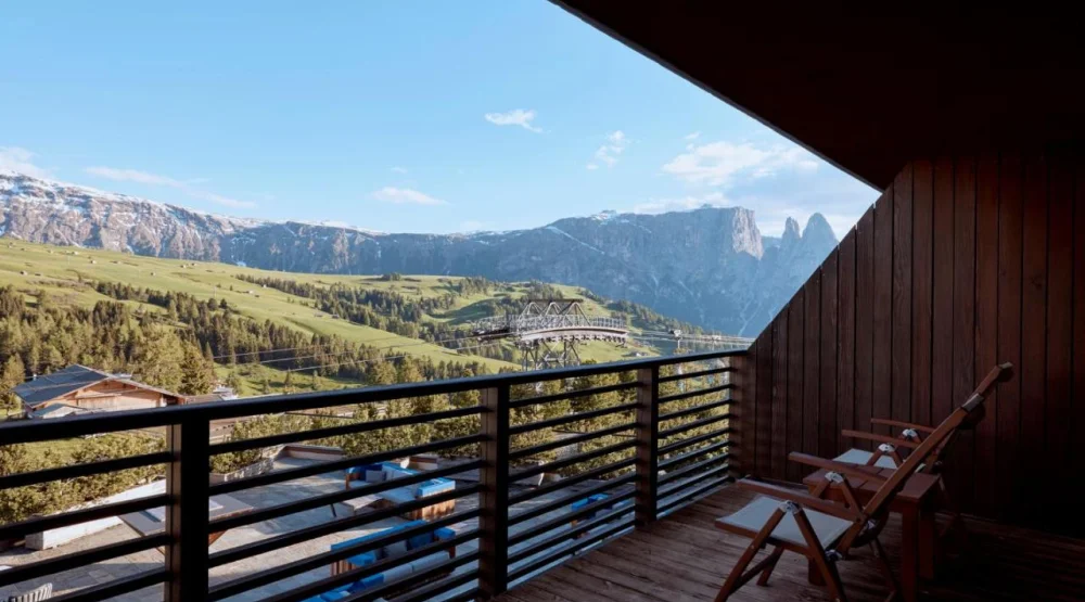 Double Or Twin Room with Mountain View at COMO Alpina Dolomites