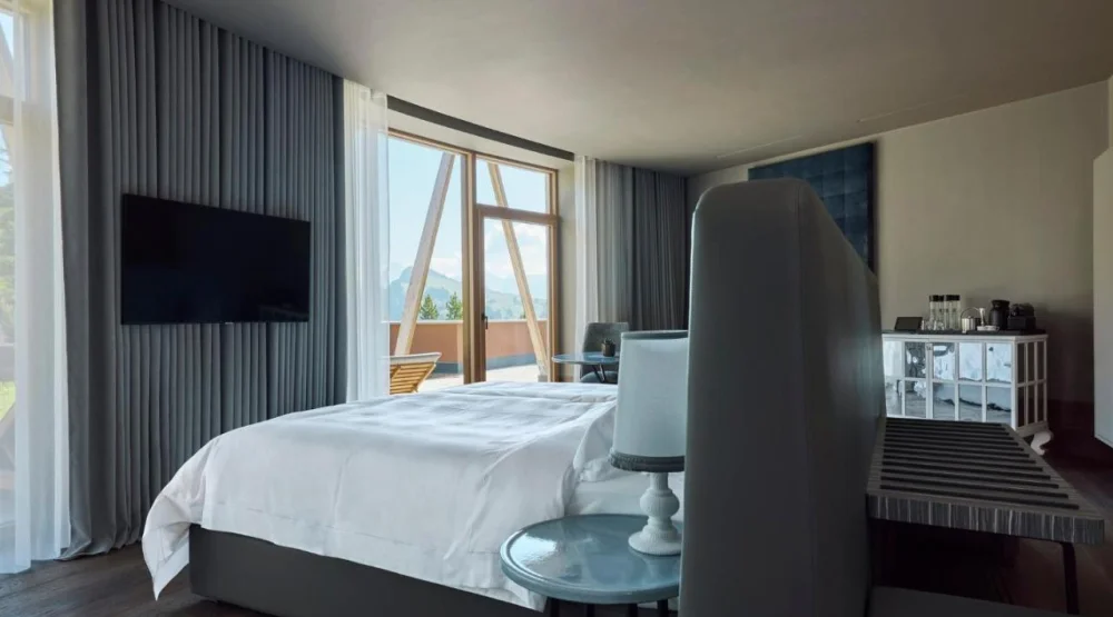 Superior Double Or Twin Room with Mountain View at COMO Alpina Dolomites