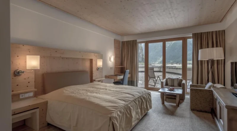 Double Room Alpine South at Aqua Dome Hotel
