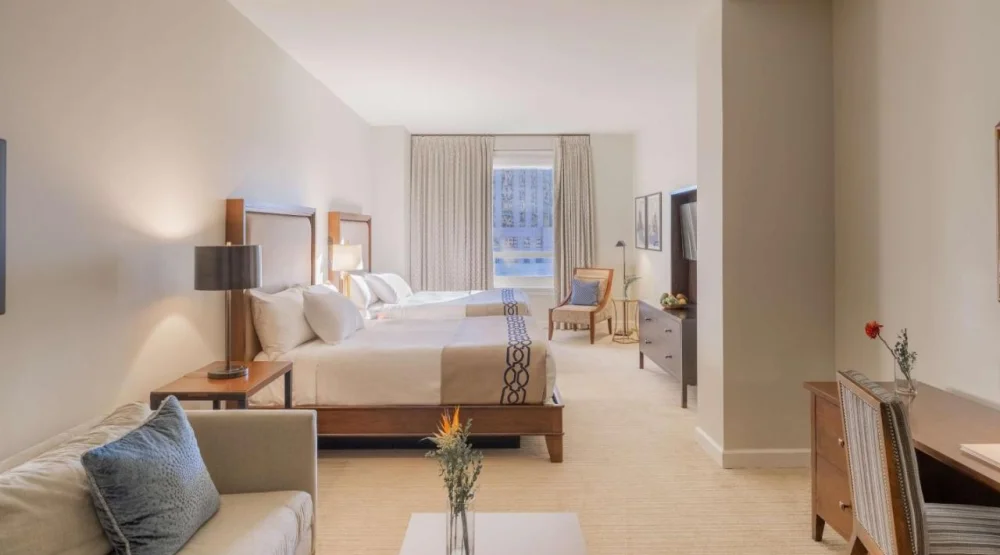 Deluxe Suite Two Queen Beds at NOPSI Hotel New Orleans