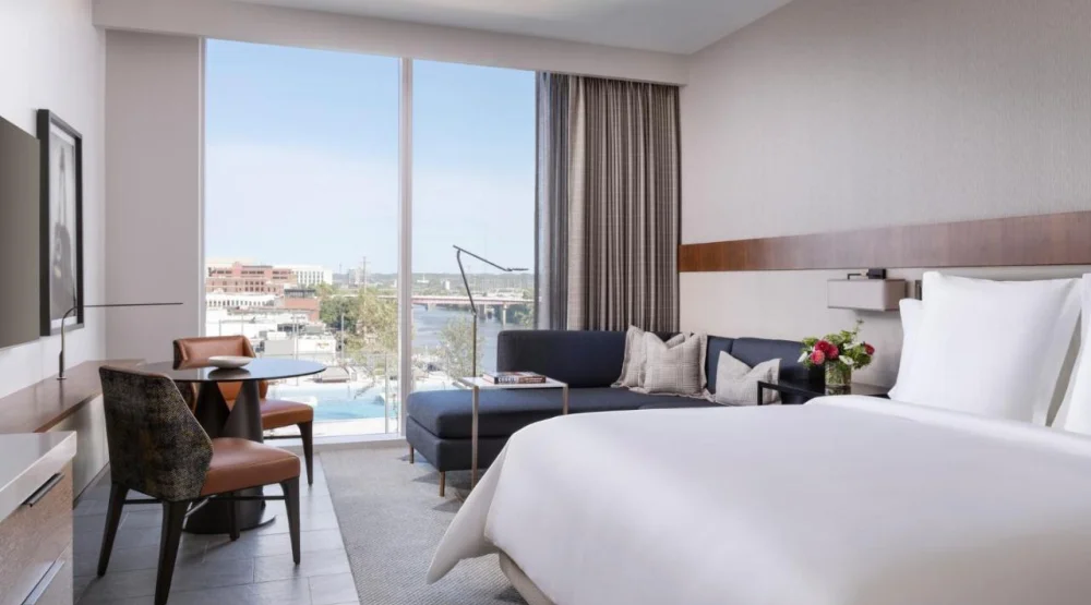 King Room with River View at Four Seasons Hotel Nashville