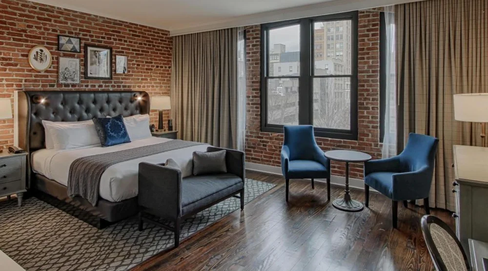 Historic King Room at The Foundry Hotel Asheville