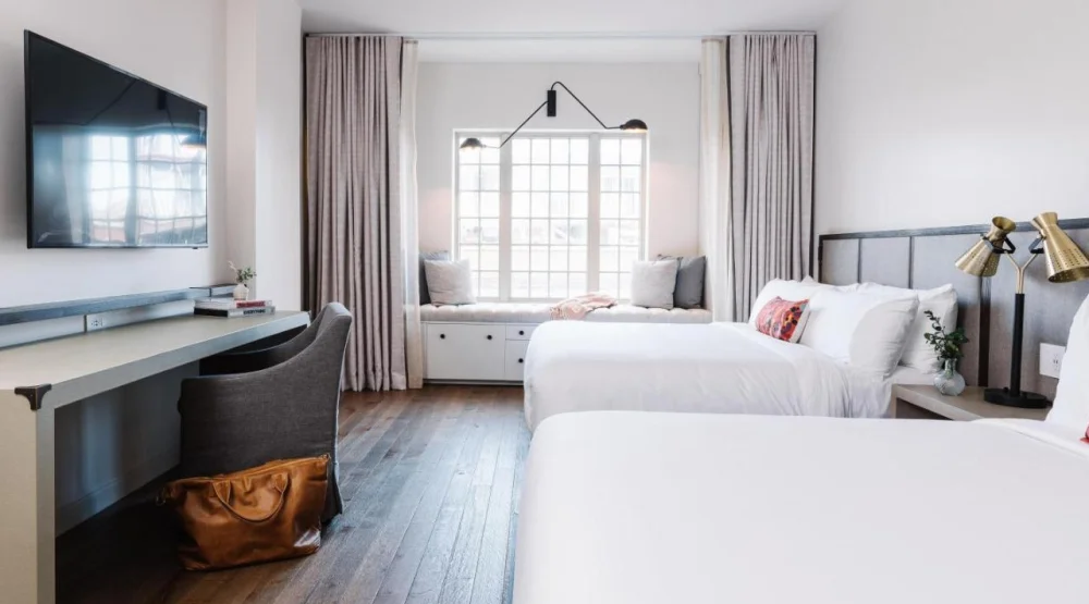 King Room with Two King Beds - City View at The Alida Savannah, a Tribute Portfolio Hotel