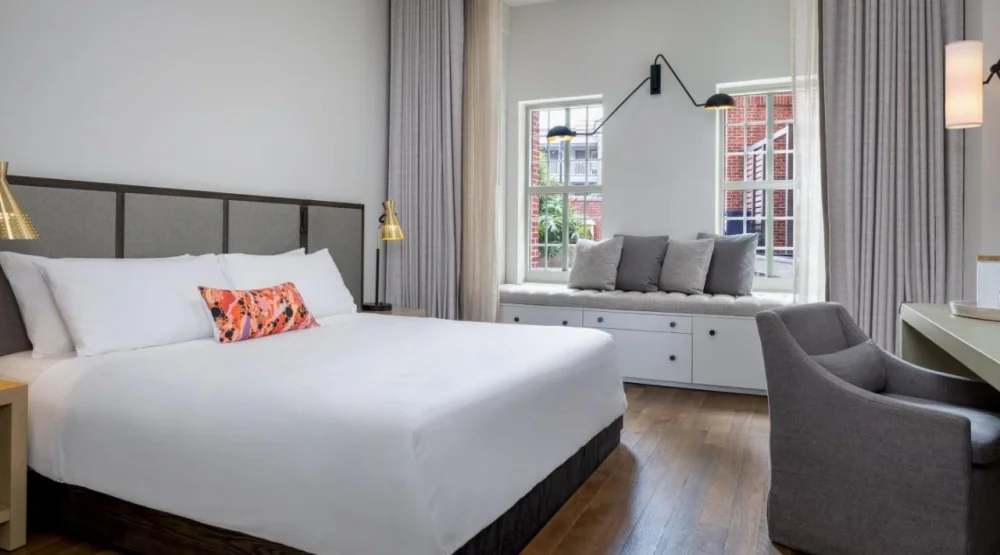 King Room - Pool View at The Alida Savannah, a Tribute Portfolio Hotel